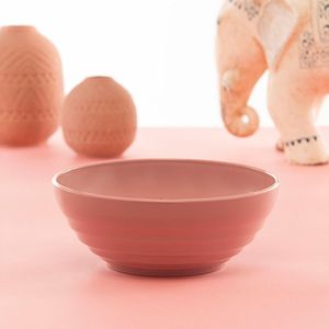 Bowl Oriental Redondo 1,2L Rose em Polipropileno