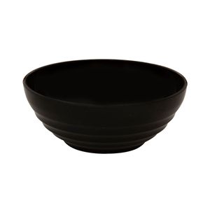 Bowl Oriental Redondo 1,2L Preto em Policarbonato