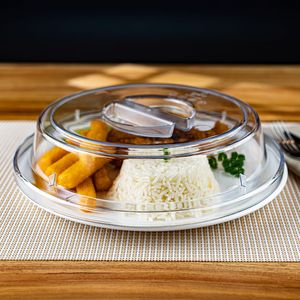 Cloche Elegance 24,5cm Natural em Policarbonato