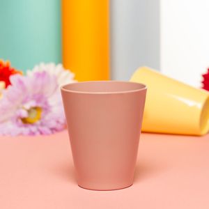 Copo Fresc Redondo 350ml Rose em Polipropileno