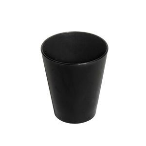 Copo Fresc Redondo 350ml Preto em Polipropileno
