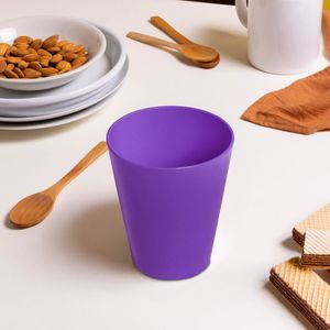 Copo Fresc Redondo 350ml Roxo em Polipropileno