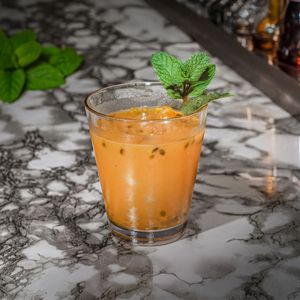 Copo Fresc Redondo 350ml Natural Fosco em Policarbonato