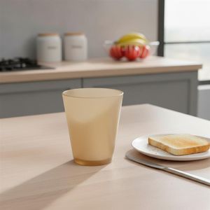 Copo Fresc Redondo 350ml Dourado em Policarbonato