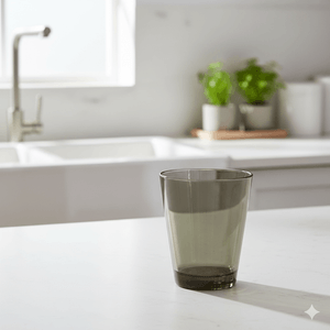 Copo Fresc Redondo 350ml Fumê em Policarbonato