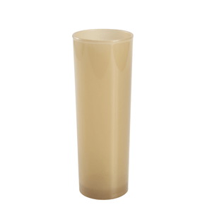 Copo Long Drink Slim 300ml Dourado em Policarbonato