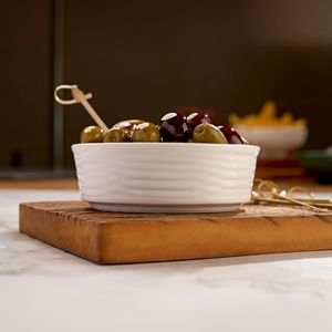 Cremeira Oriental 200ml Branca em Policarbonato