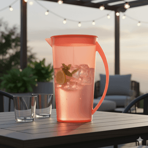 Jarra Fresc 2,5L Coral em Policarbonato