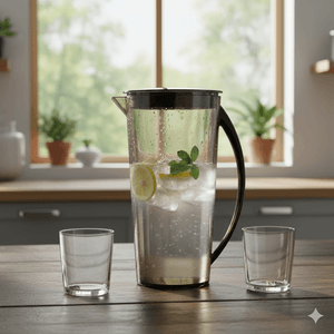 Jarra Fresc 2,5L Fumê em Policarbonato