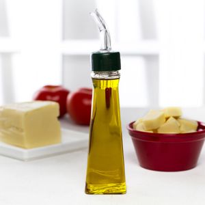 Galheteiro Square Para Azeite 100ml Natural em Policarbonato