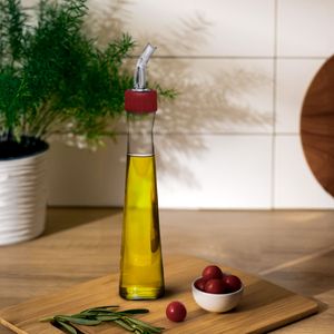 Galheteiro Square Para Vinagre 200ml Natural em Policarbonato