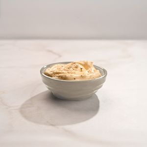 Molheira Oriental Redonda 100ml Branca em Polipropileno