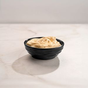 Molheira Oriental Redonda 100ml Preta em Polipropileno