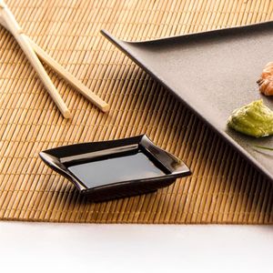 Molheira Moove Quadrada 35ml Preta em Polipropileno