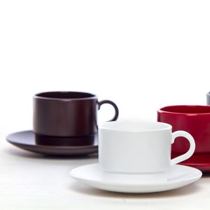 Pires Para Xícara de Chá Redonda 14x14 Marrom em Policarbonato