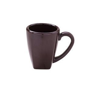 Xícara de Café Elegance 80ml Marrom em Policarbonato