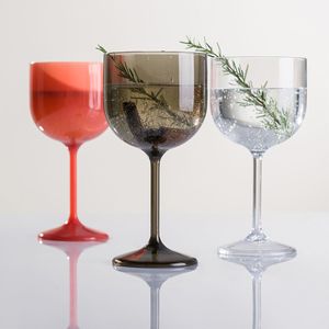 Taça de Gin 510ml Coral em Policarbonato