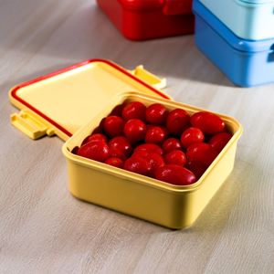 Pote Hermético Composê 750ml Amarelo em Polipropileno