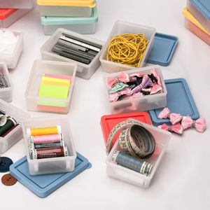 Pote Box Organize Azul em Polipropileno