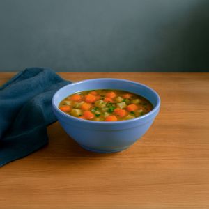 Sopeira Cheff Redonda 250ml Azul em Polipropileno