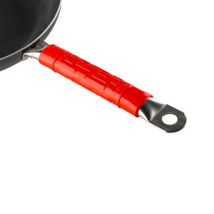 Luva De Silicone 17,5cm Vermelha Para Cabo De Panela