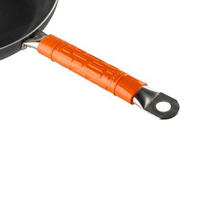 Luva De Silicone 17,5cm Laranja Para Cabo De Panela