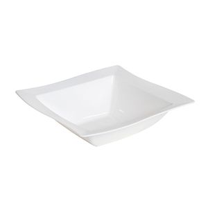 Saladeira Moove Quadrada 2L Branca em Polipropileno