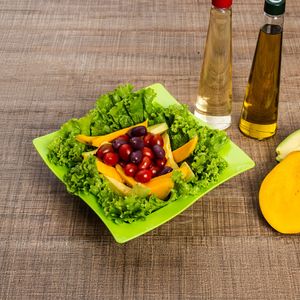 Saladeira Moove Quadrada 2L Verde em Polipropileno