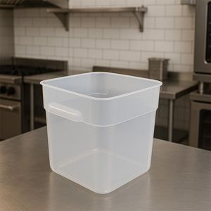 Pote Organizador para Food Service 18 Litros com Medidor em Polipropileno