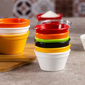 Ramequim Cheff 90ml Branco em Polipropileno