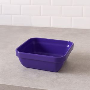 Travessa Cheff Quadrada 250ml Roxa  em Polipropileno