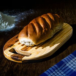 Tábua Migalheira M Wooden Glow 40x20cm em Madeira Teca