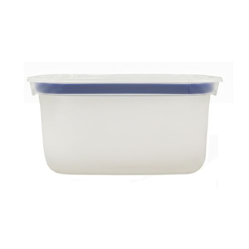 Pote Batch Cooking Hermético 3L com Vedação Azul em Polipropileno - Linha Home VEM